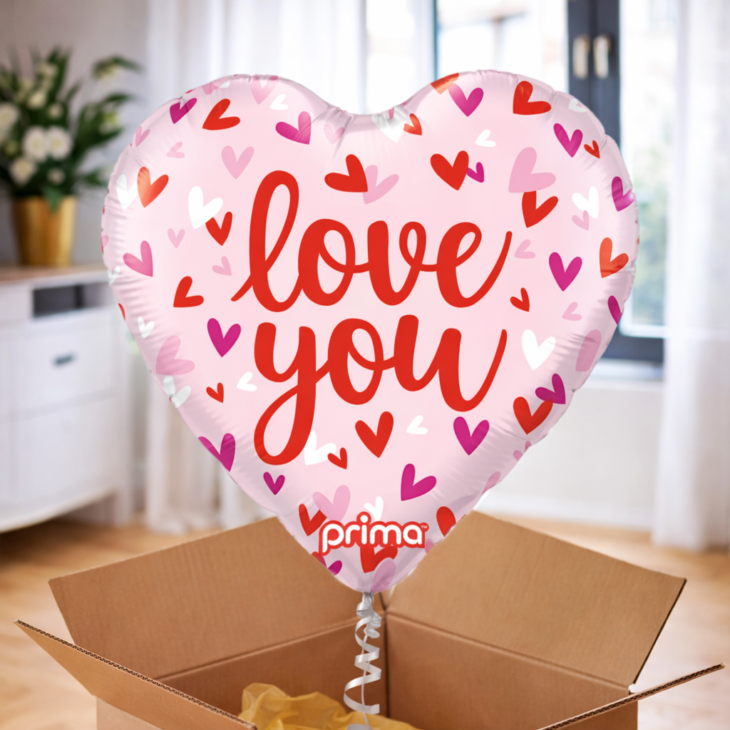 Ballon hélium "Love you"