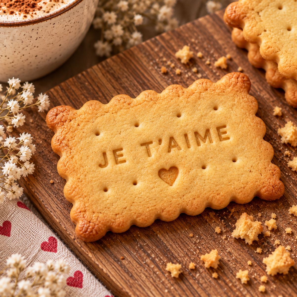 Biscuits à message