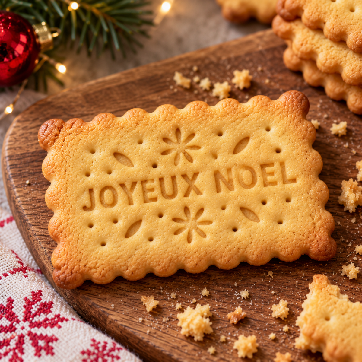 Biscuits à message