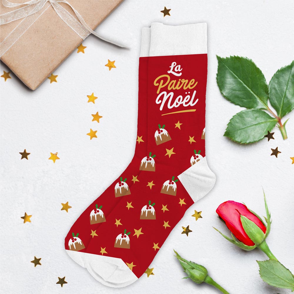 Chaussettes de Noël femme / / Taille unique : 36-42
