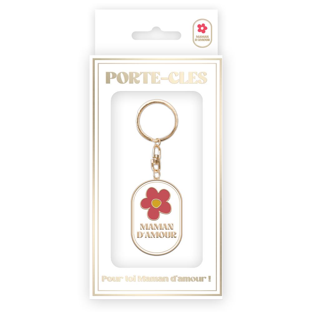 Porte clés maman d'amour