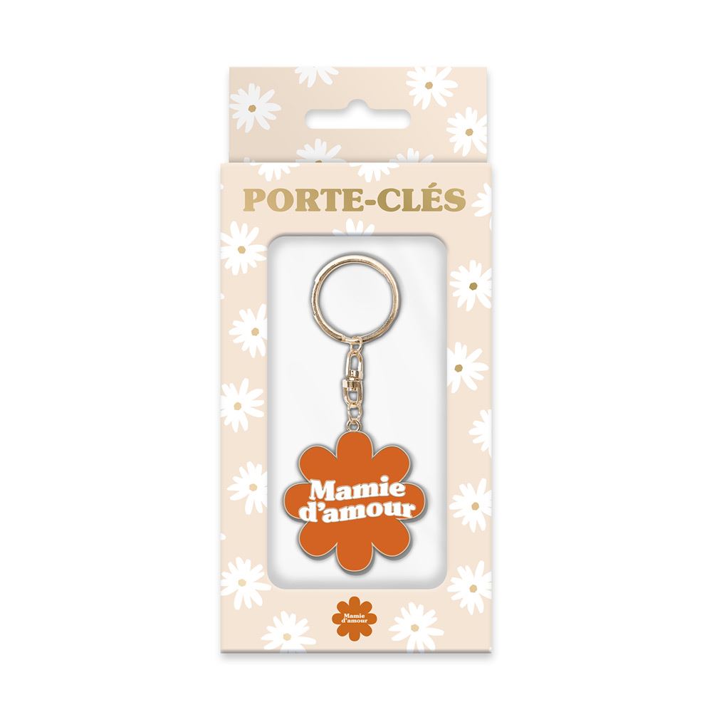 Porte cles mamie d amour