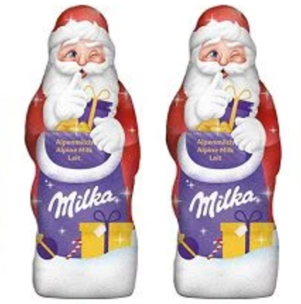 Mini Père Noël milka (9g)