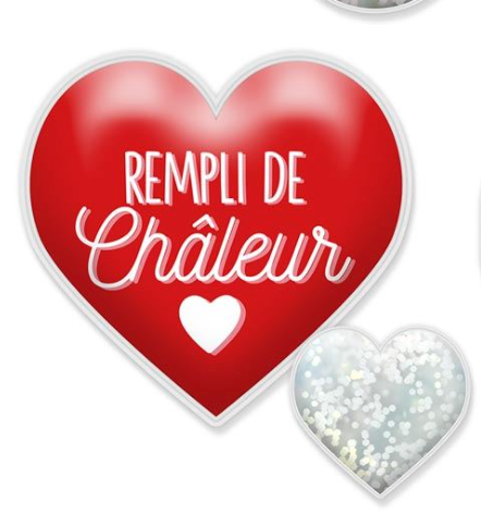 Chaufferette de poche à message