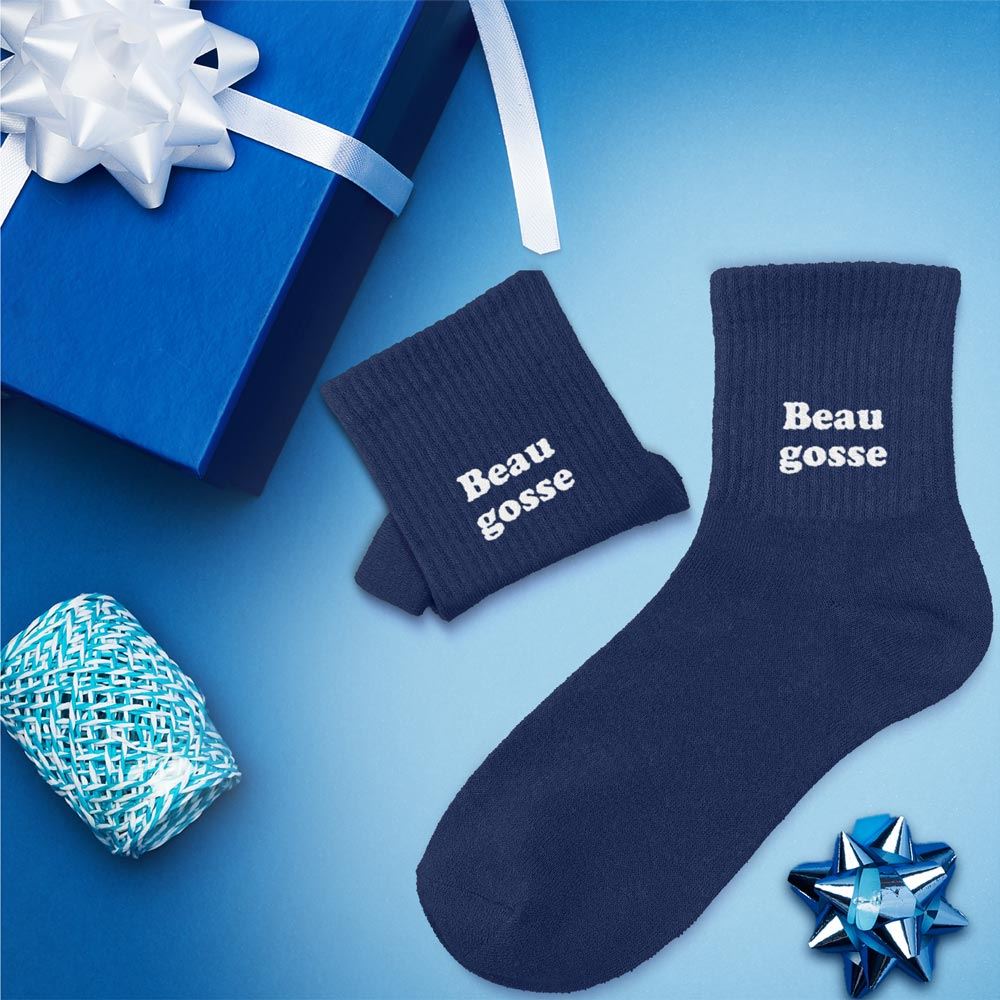 Chaussettes 6 à 10 ans enfant - Beau gosse