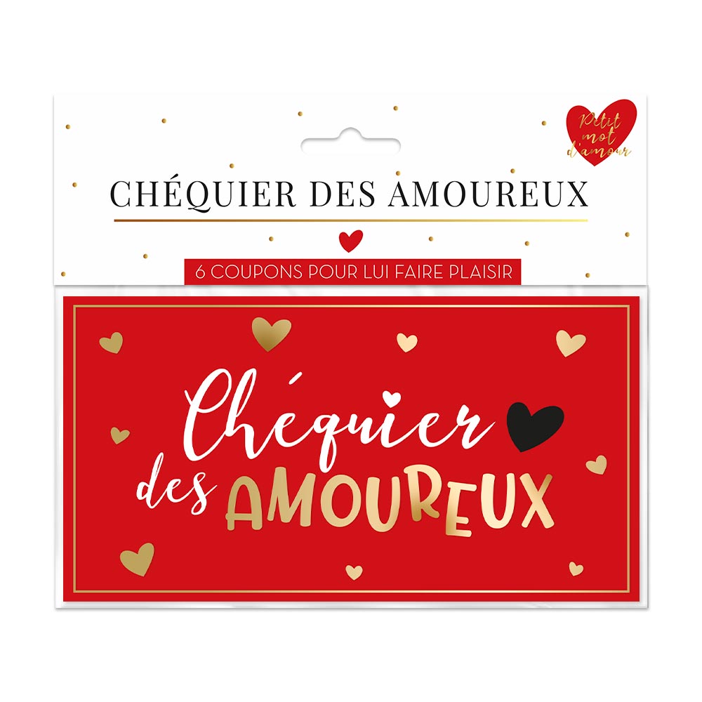 Chéquier des amoureux
