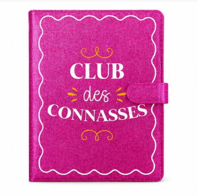 Carnet de notes à paillettes-Différents messages