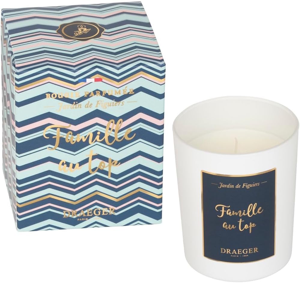 Bougie "Famille au top" - Made in France et Cire végétale