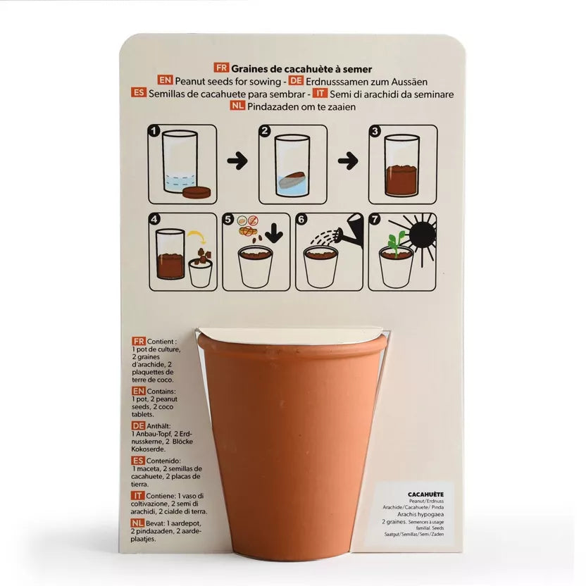 Kit de plantation de cacahuètes - J'amène l'apéro