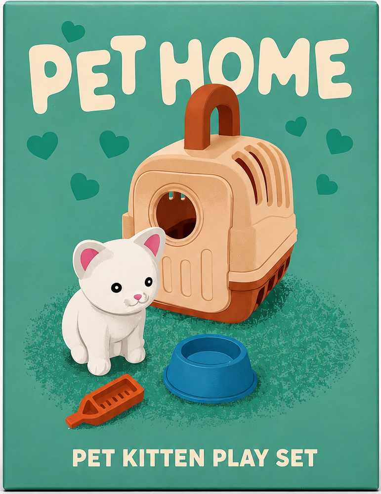 Set de jeu - Chaton