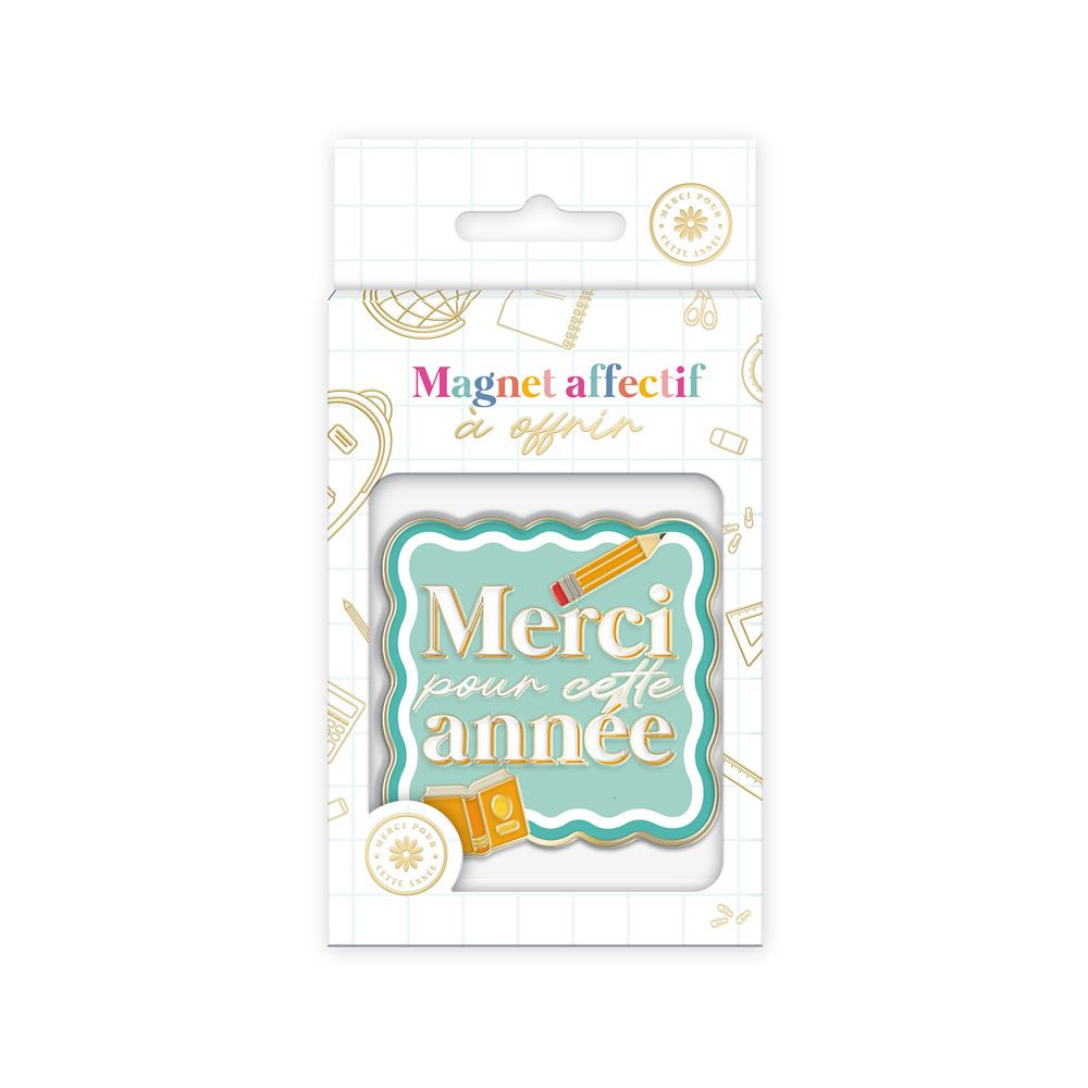 Magnet "Merci pour cette année"