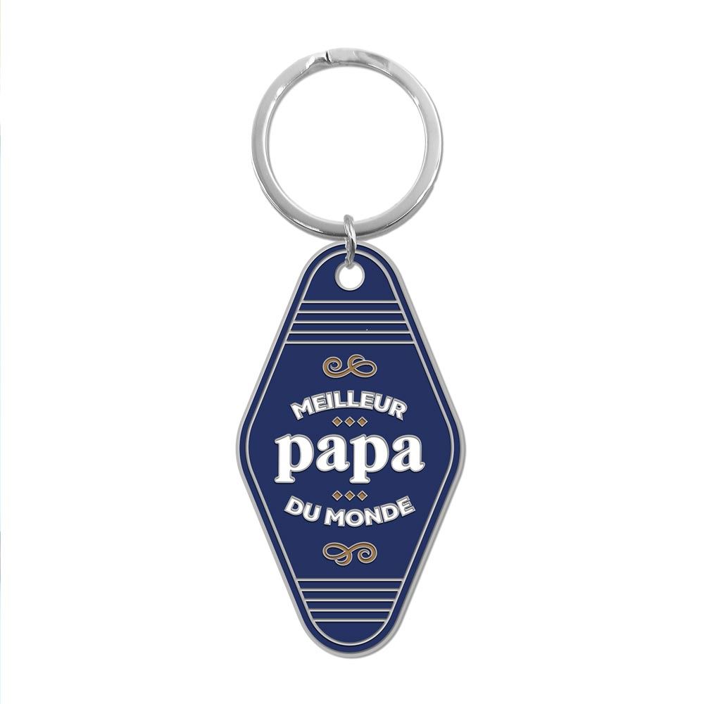 Porte clés "meilleur papa du monde"