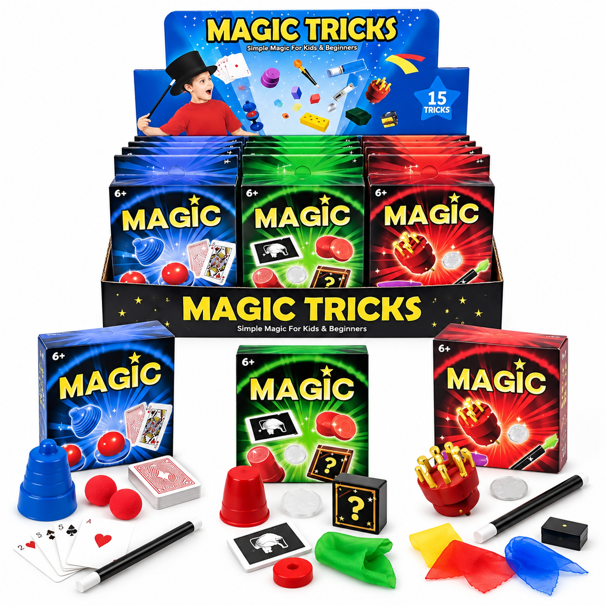 Mini Jeu Tour de Magie - Thème au choix