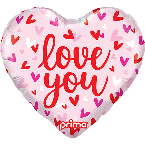 Ballon hélium "Love you"