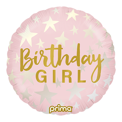 Ballon hélium "Birthday girl"