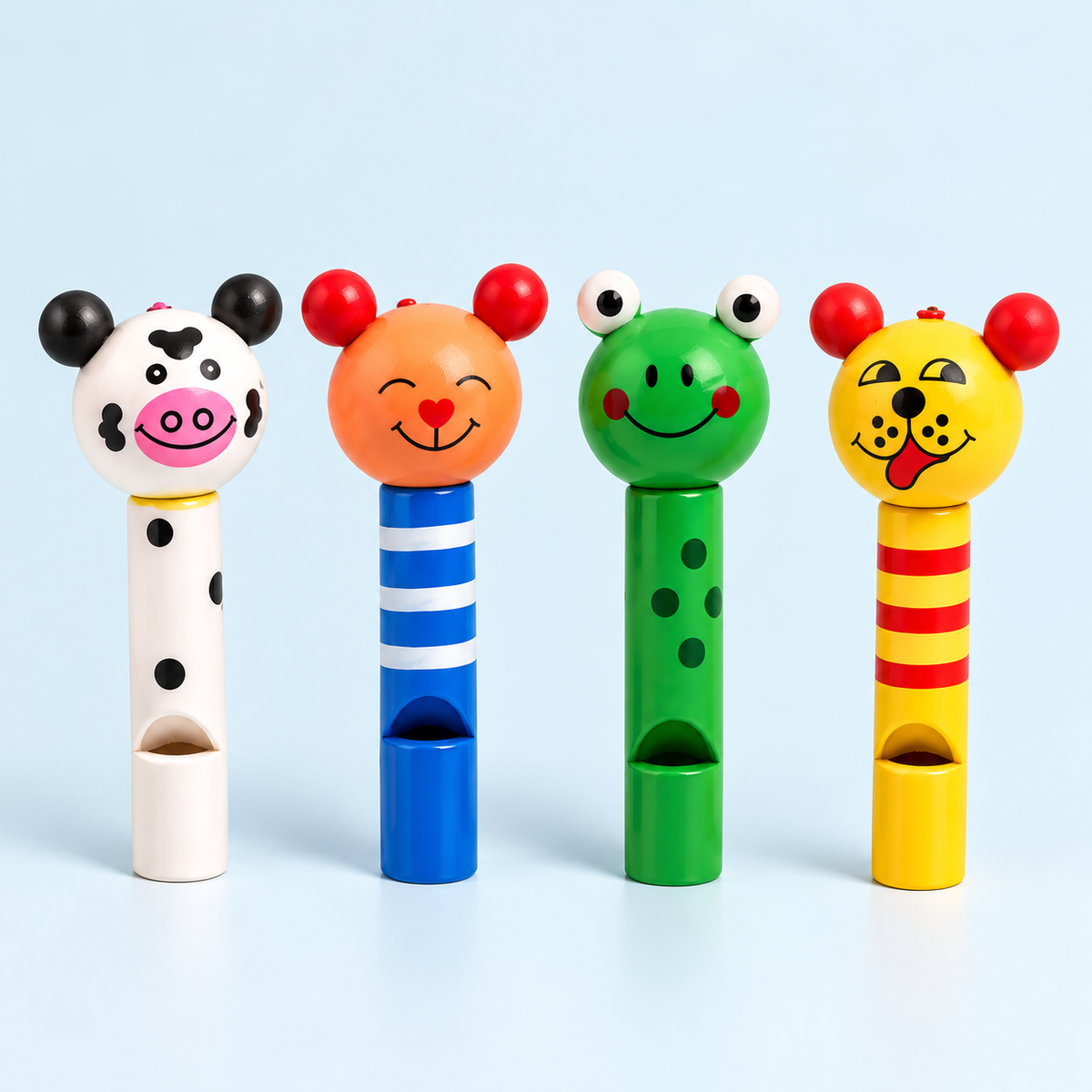 Sifflet Animal en Bois