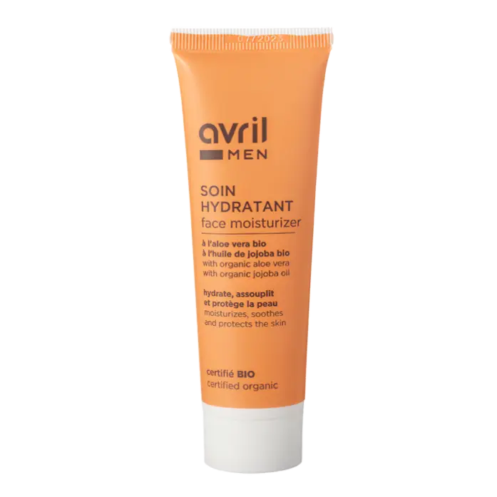 Soin hydratant homme certifié bio - Avril