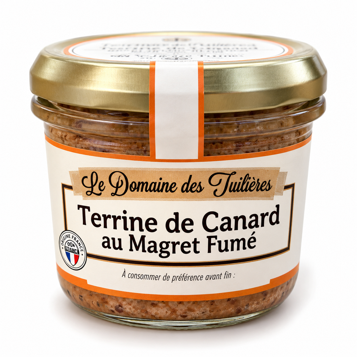 Terrine de Canard au Magret Fumé 180g
