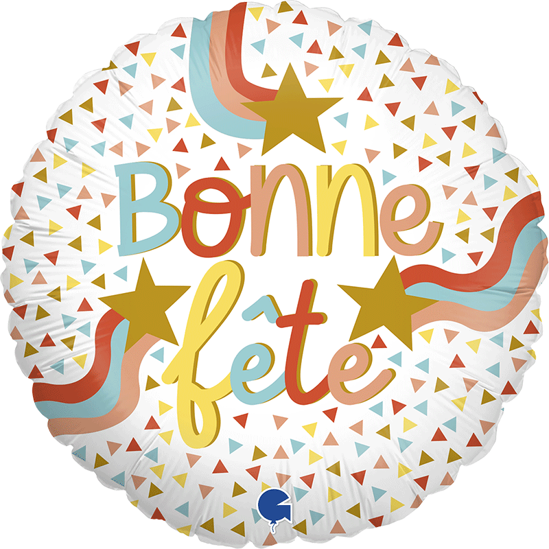 Ballon hélium "Bonne fête"