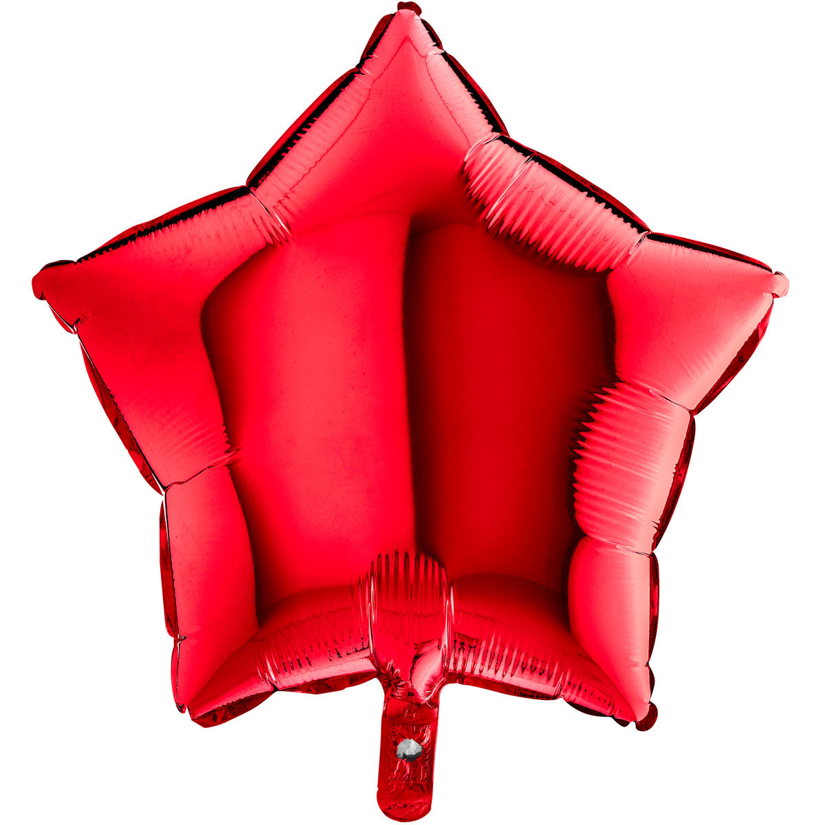 Ballon hélium étoile rouge