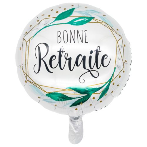 Ballon hélium "Bonne retraite"