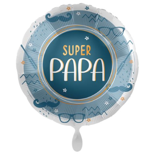 Ballon hélium "Super papa"