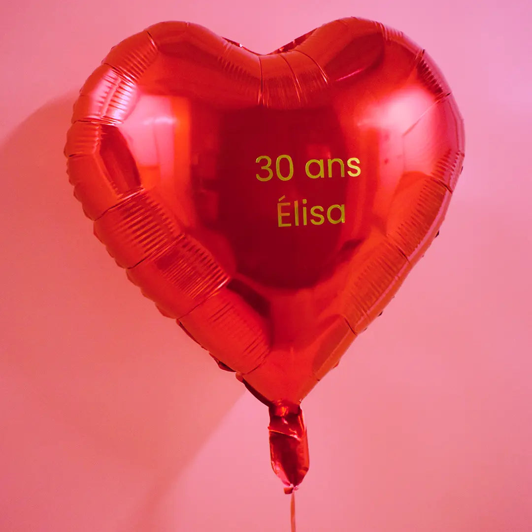 Ballon hélium femme à faire livrer en cadeau