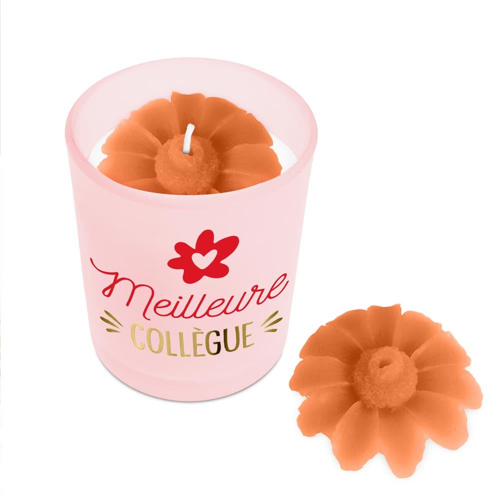 Bougie meilleure collègue