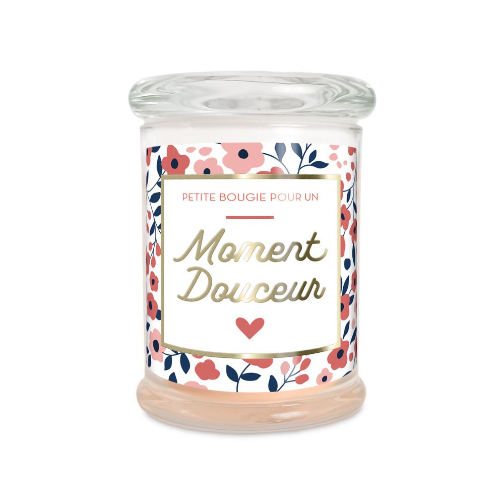 Bougie "Moment douceur" au Jasmin
