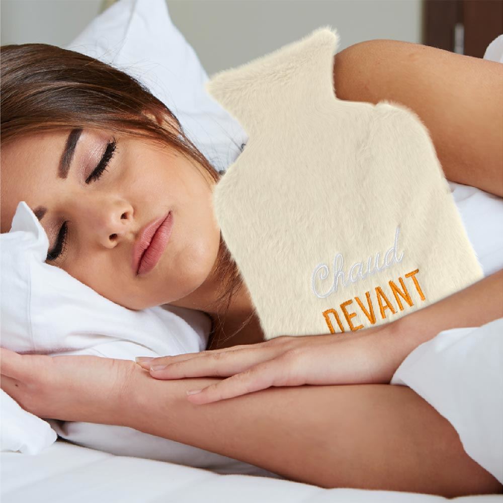 Bouillotte douce "Chaud devant"