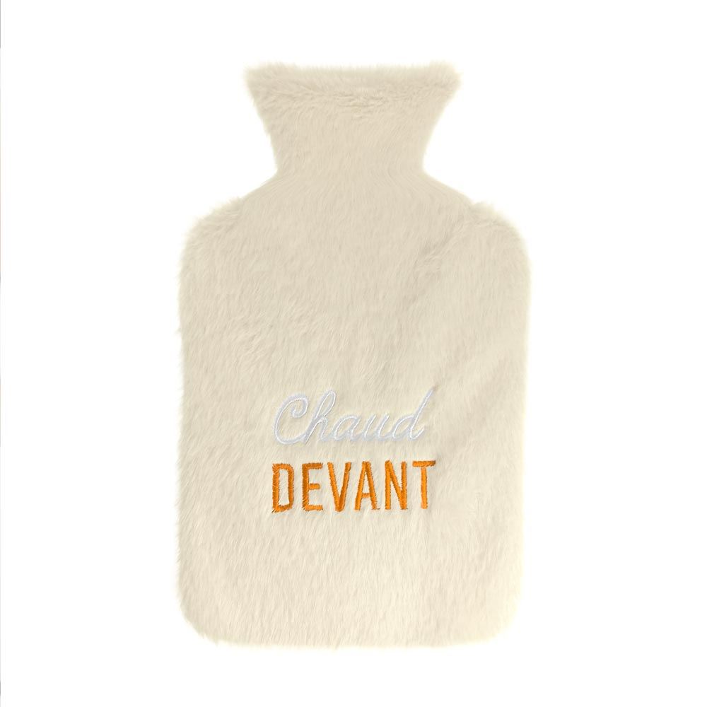 Bouillotte douce "Chaud devant"