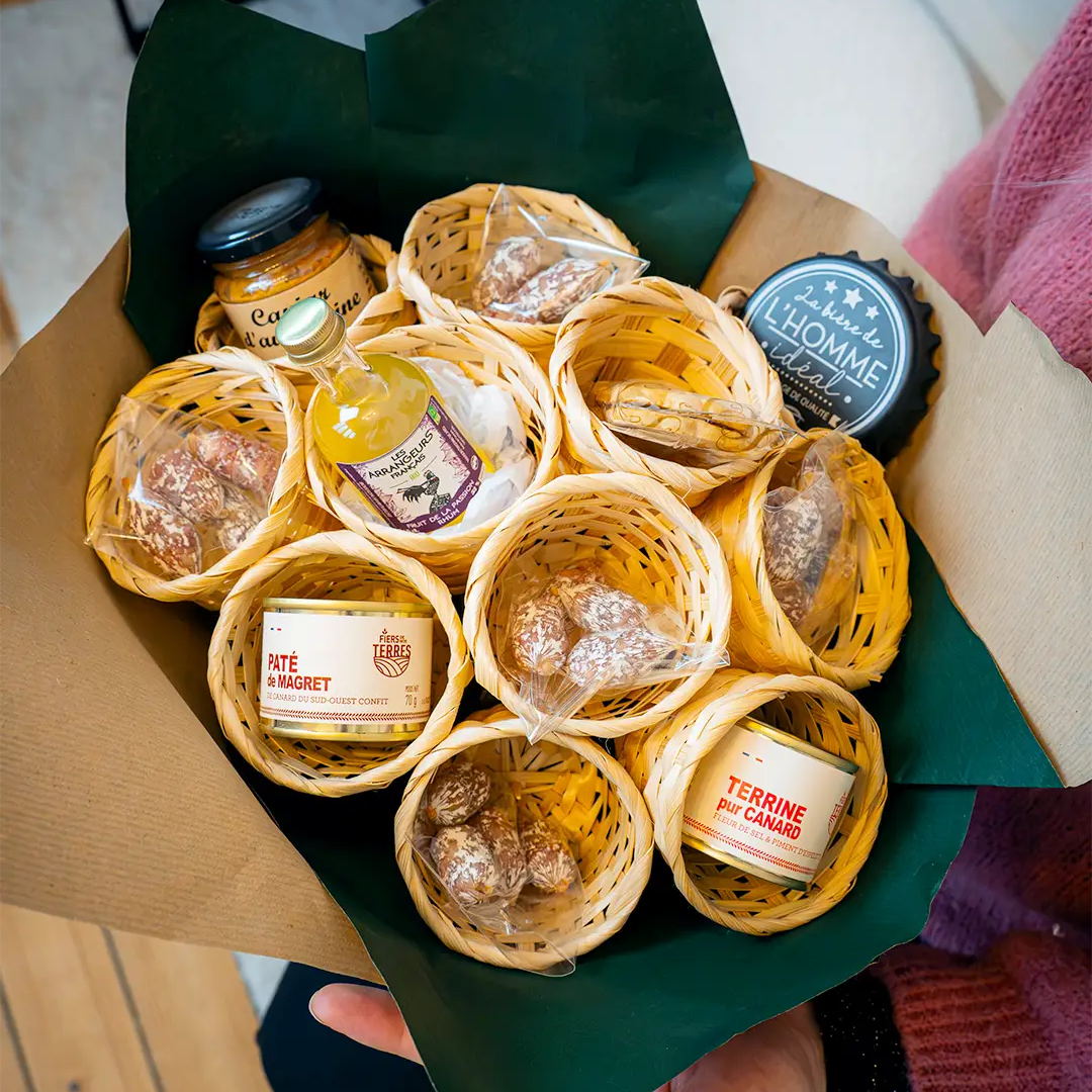 Bouquet de surprises à personnaliser en ligne