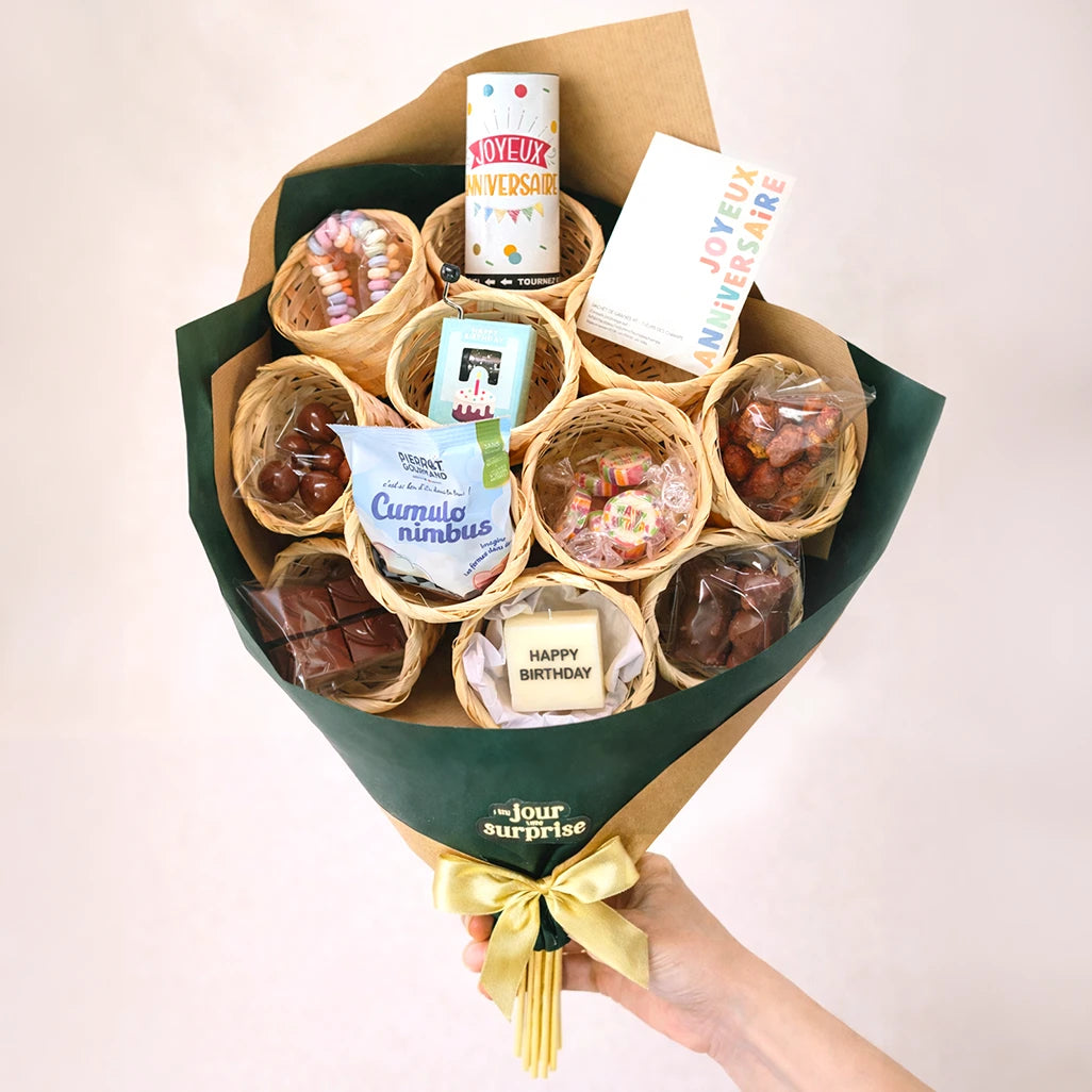 Bouquet de surprises à personnaliser