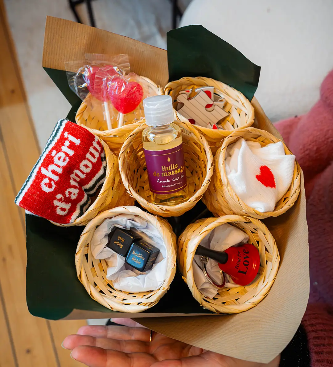 Bouquet de surprises à personnaliser
