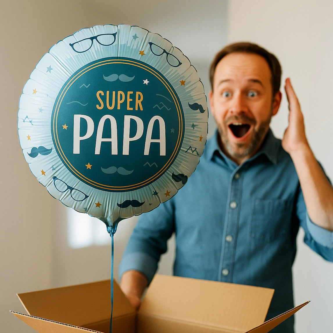 Box ballon hélium personnalisée