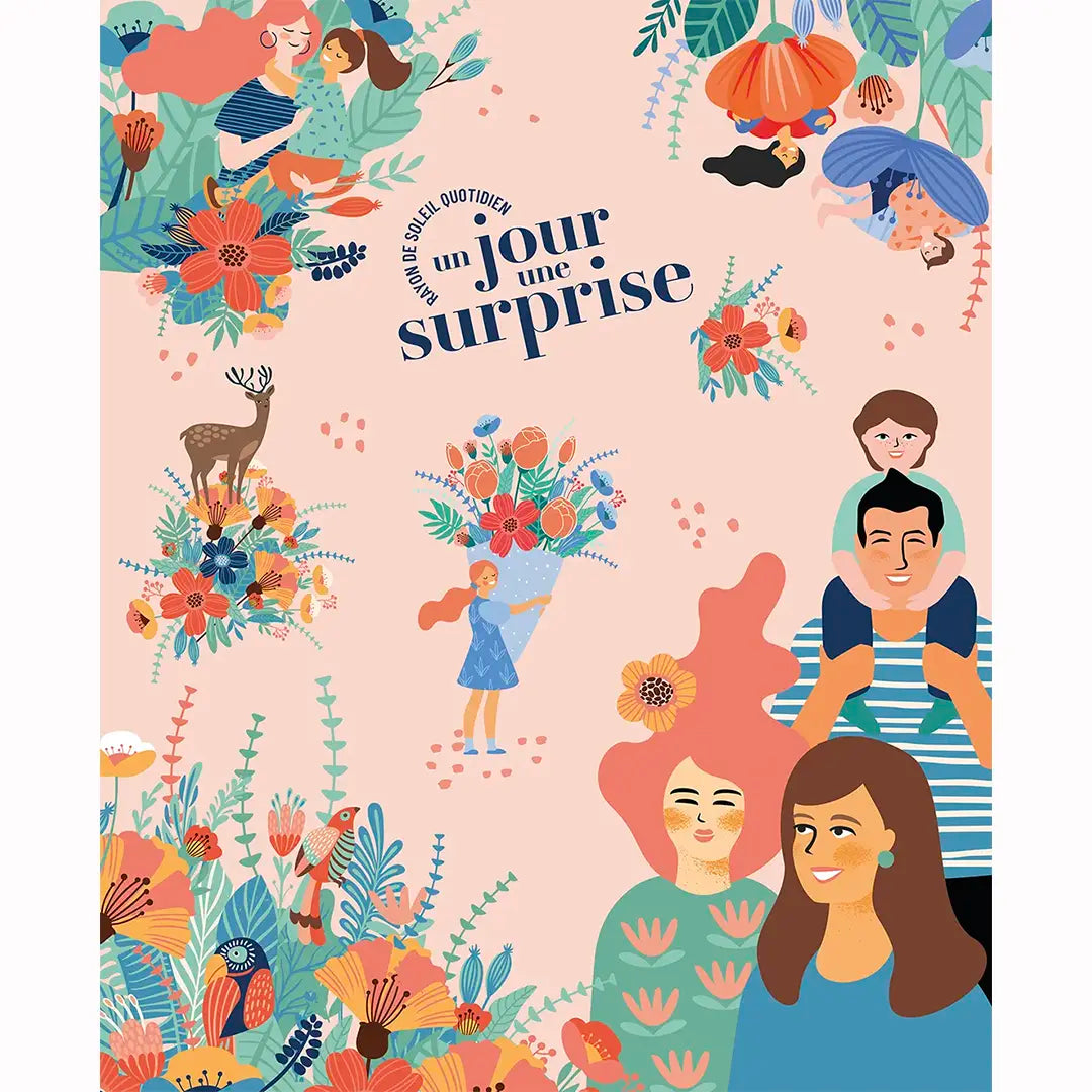 Boite vide design Famille heureuse