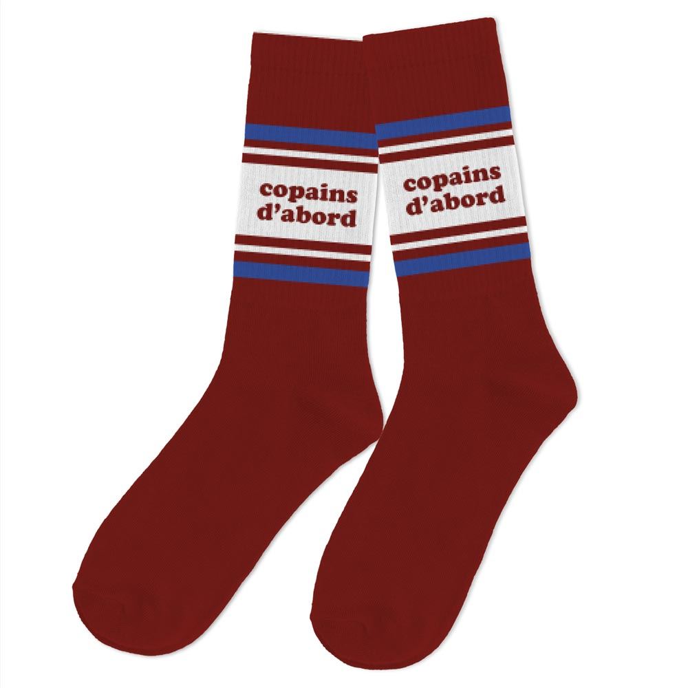 Chaussettes "Copains d'abord" / Taille unique : 39-45