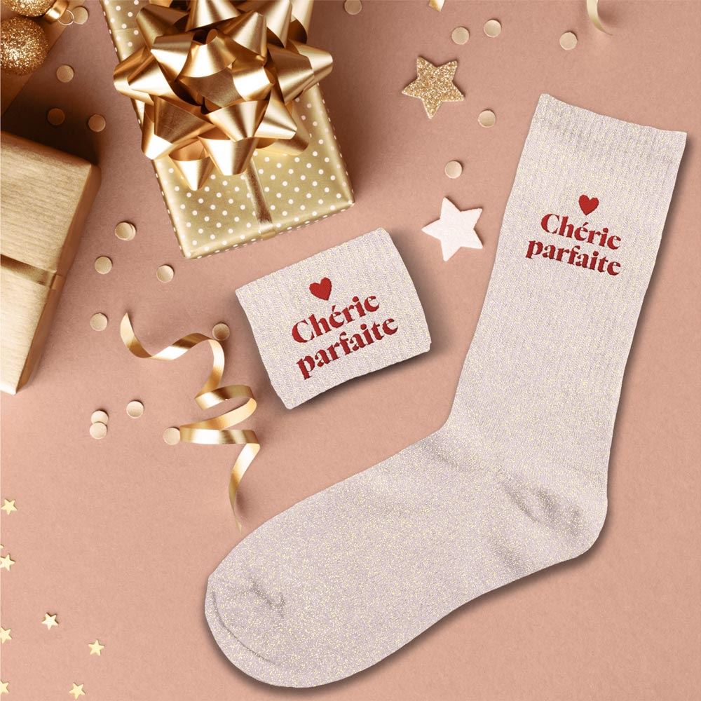 Chaussettes chérie parfaite / Taille unique : 36-42