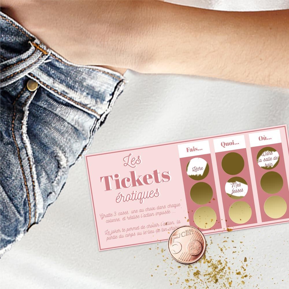 12 Défi de couple "Tickets à gratter"