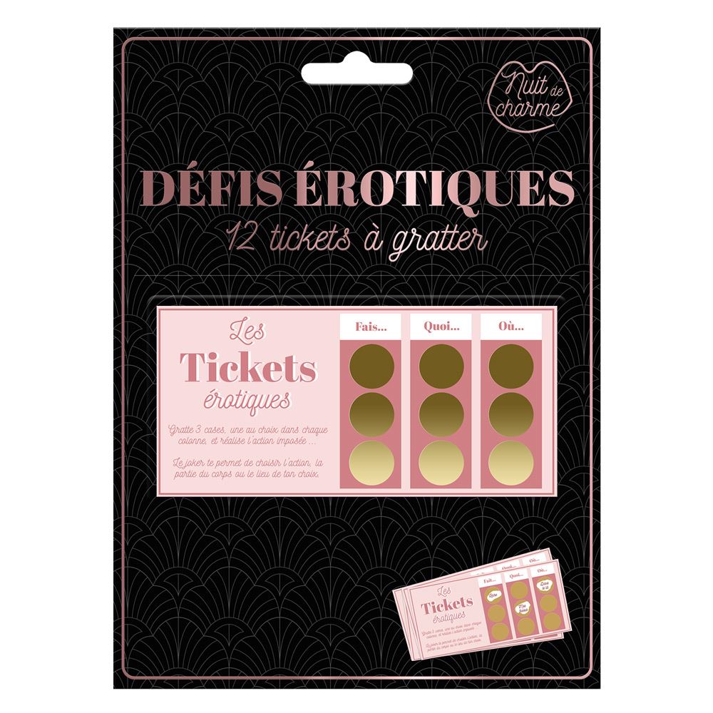 12 Défi de couple "Tickets à gratter"