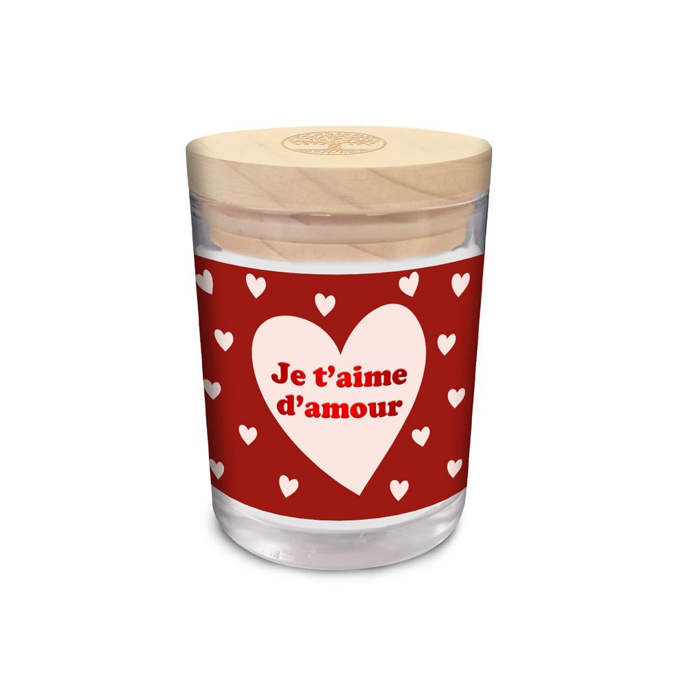 Bougie Je t'aime d'amour