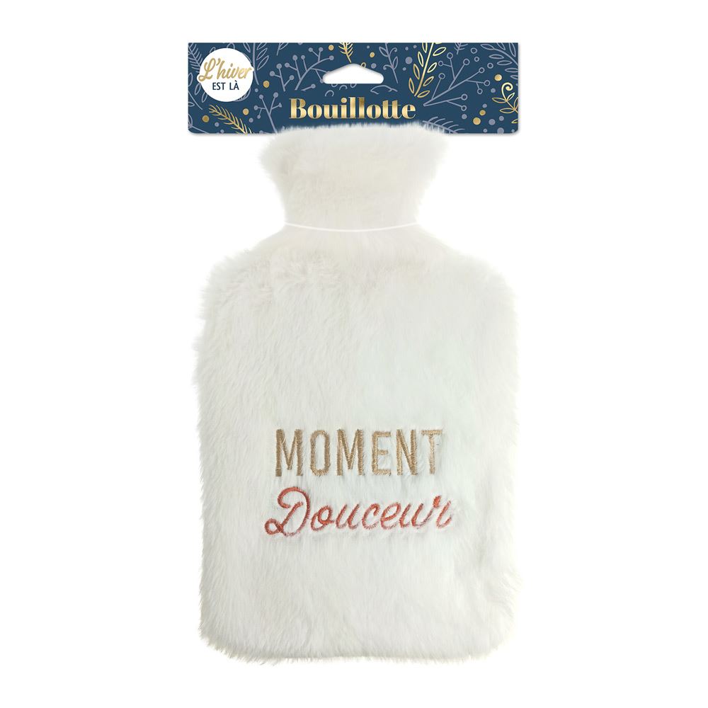 Bouillotte douce "Moment douceur"