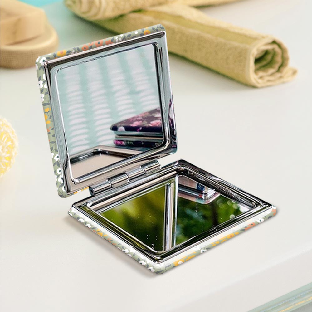 Miroir de poche "Fille chérie"