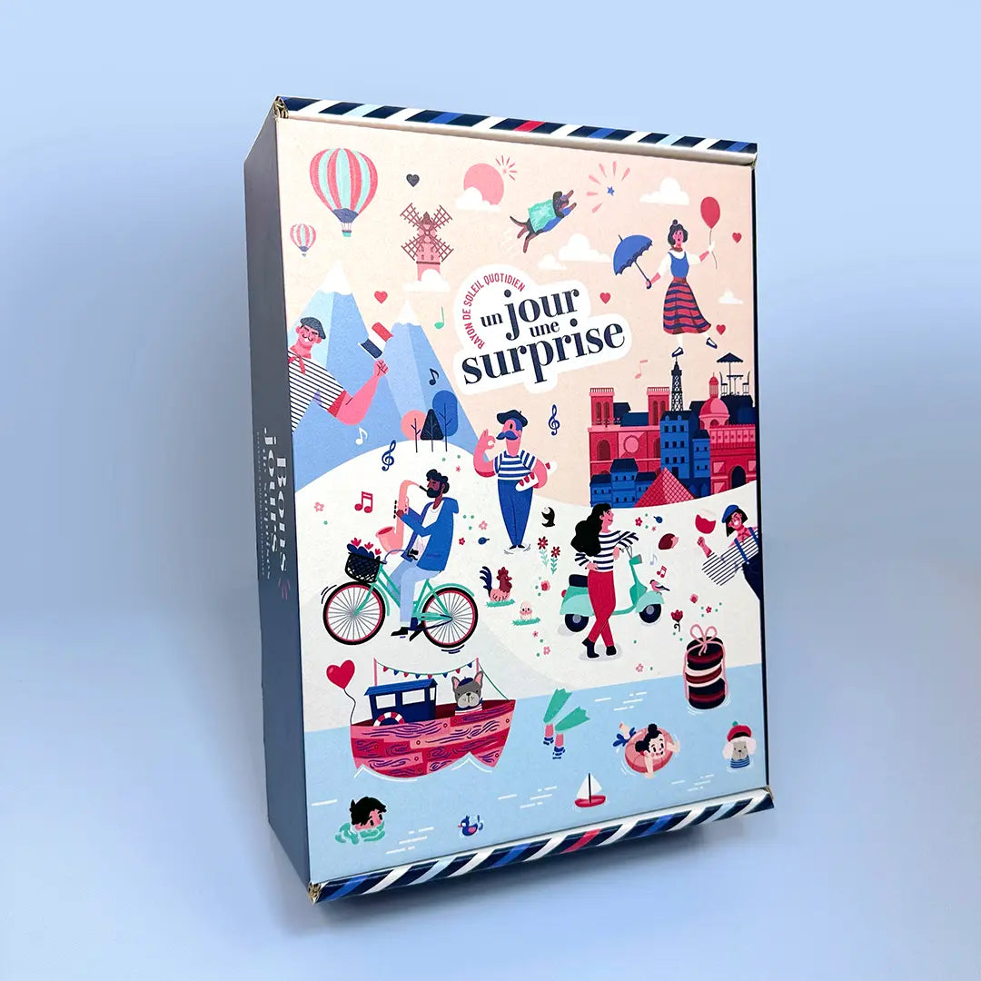 Boite vide design Français stylé