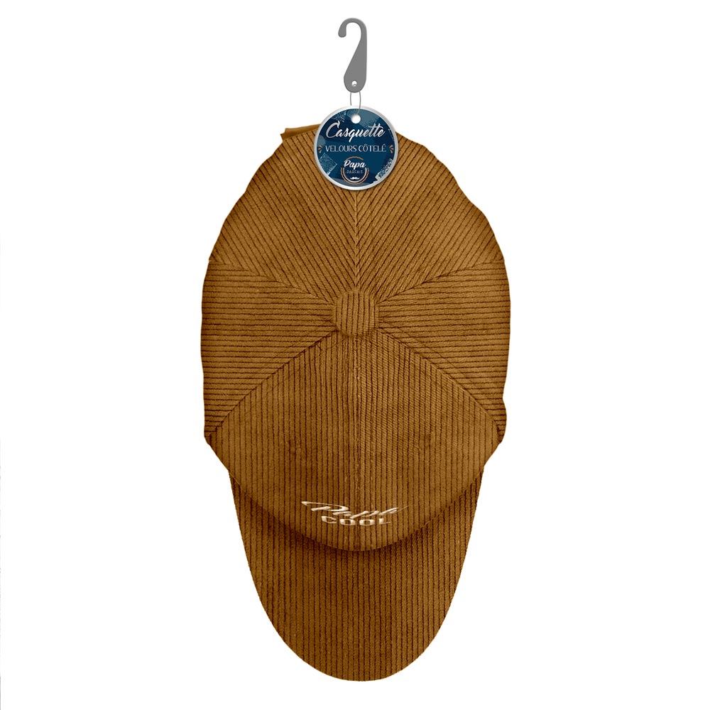 Casquette velours "Papa cool"