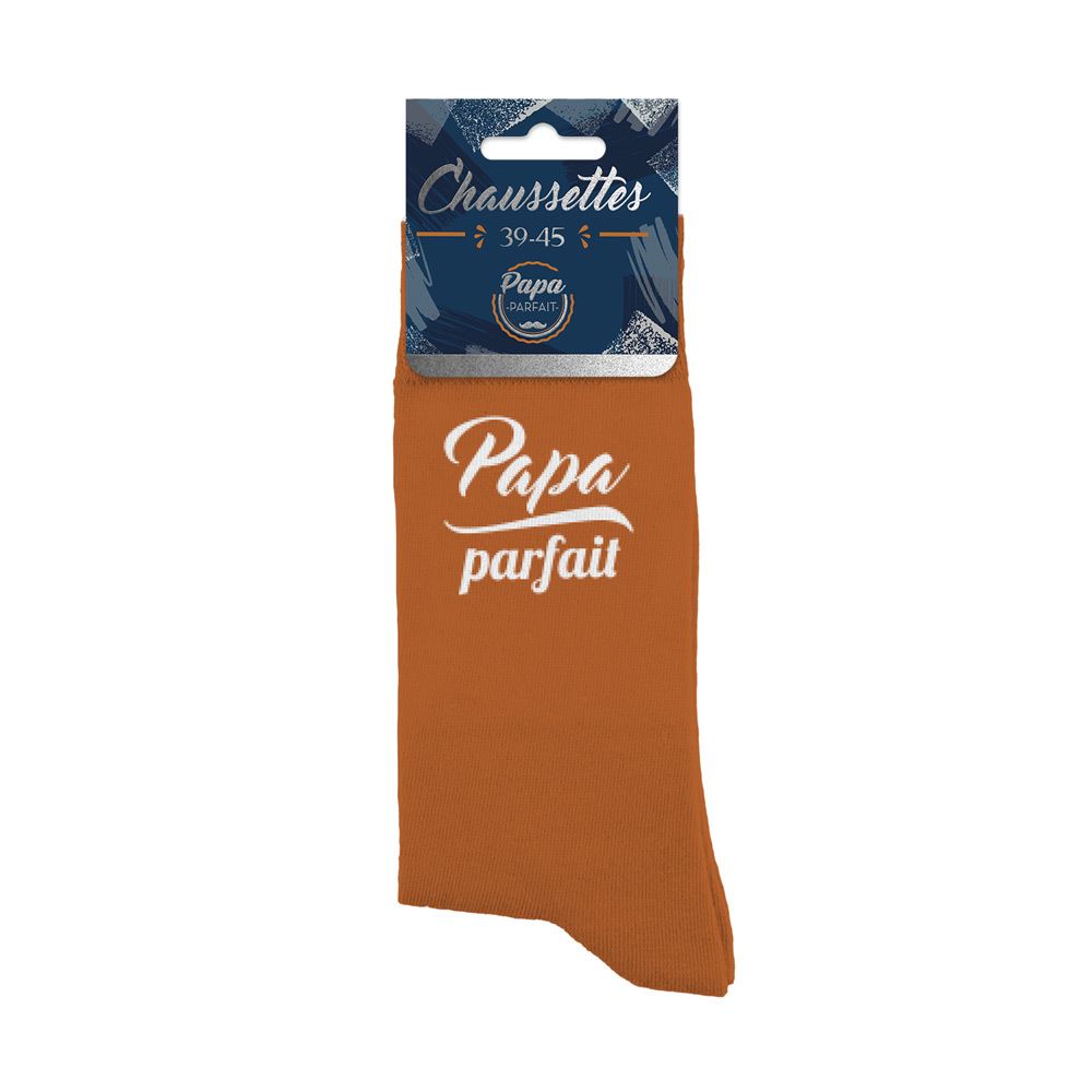 Chaussettes papa parfait / Taille unique : 39-45