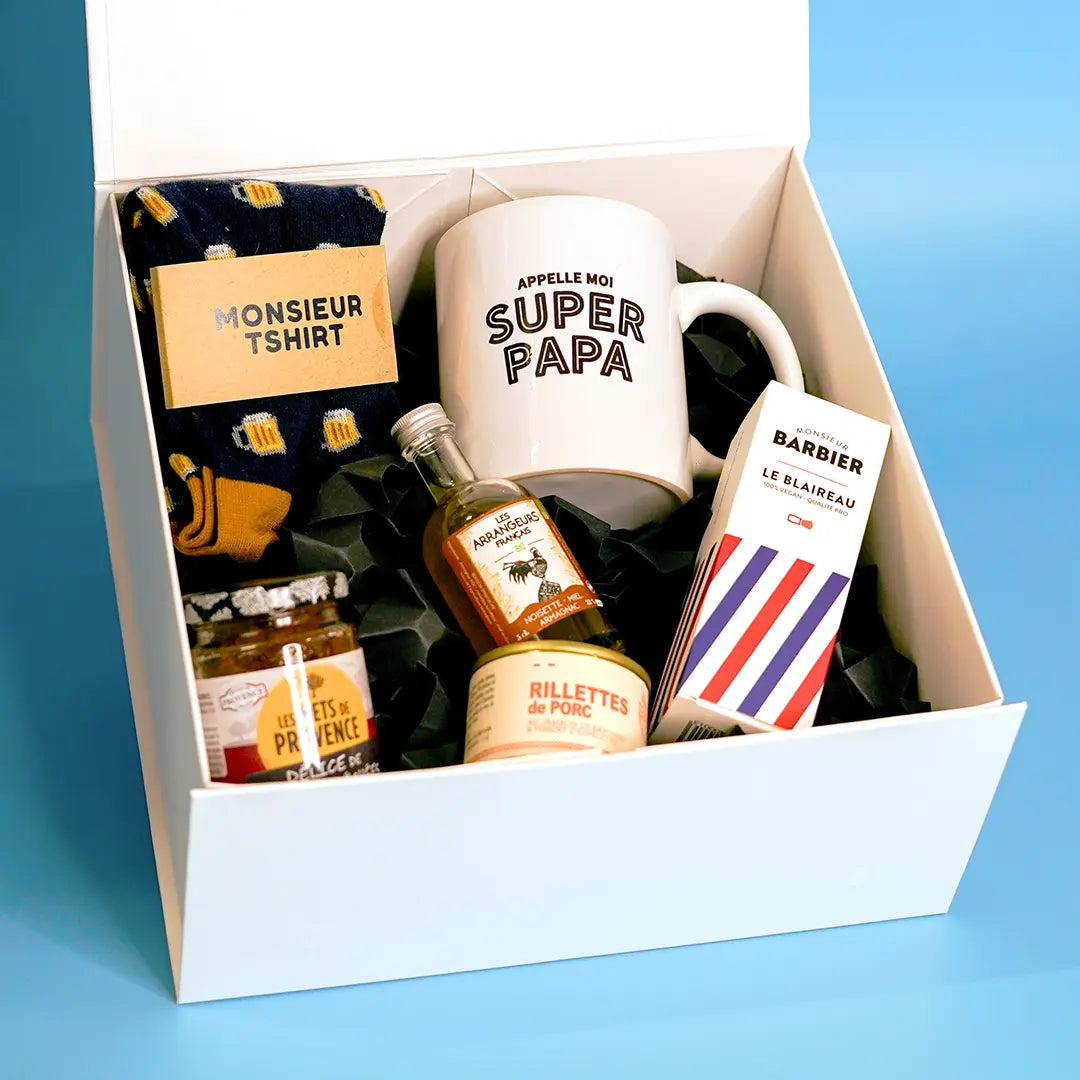Coffret cadeau papa à composer soi-même en ligne