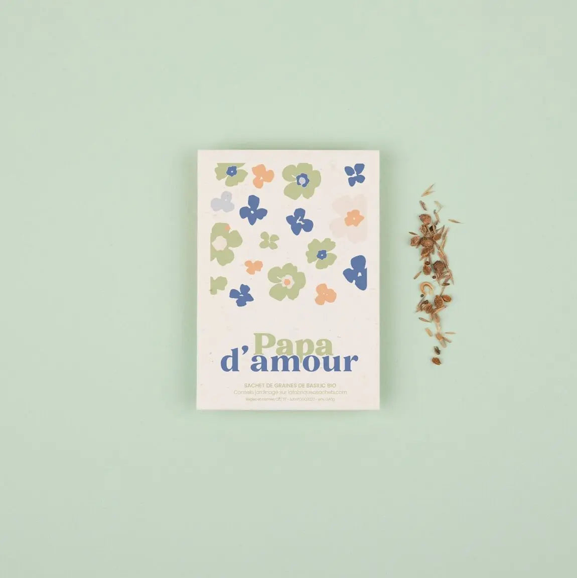 Papa d'amour - Sachet de graines à planter
