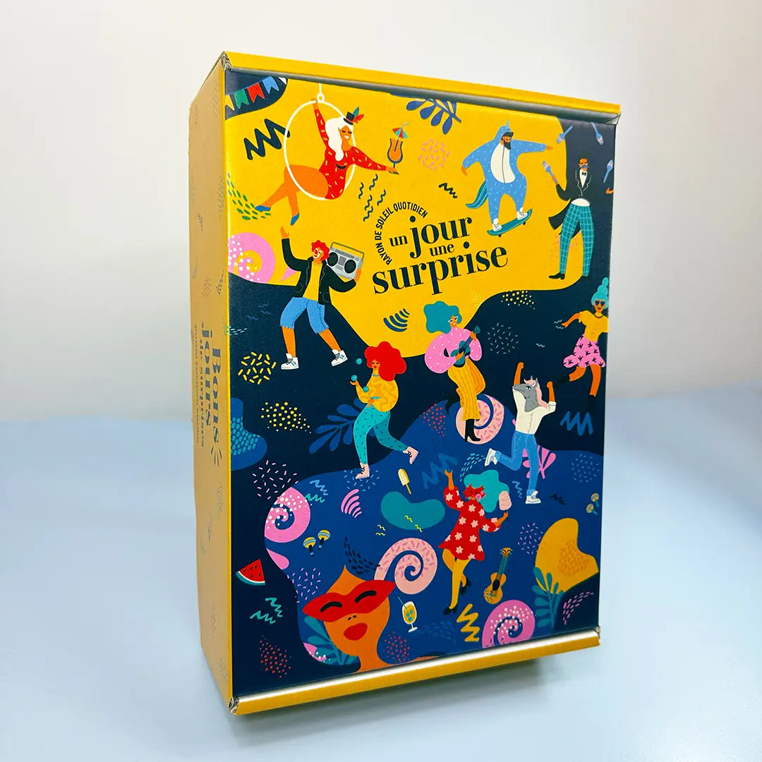 Boite vide design Fiesta de joie