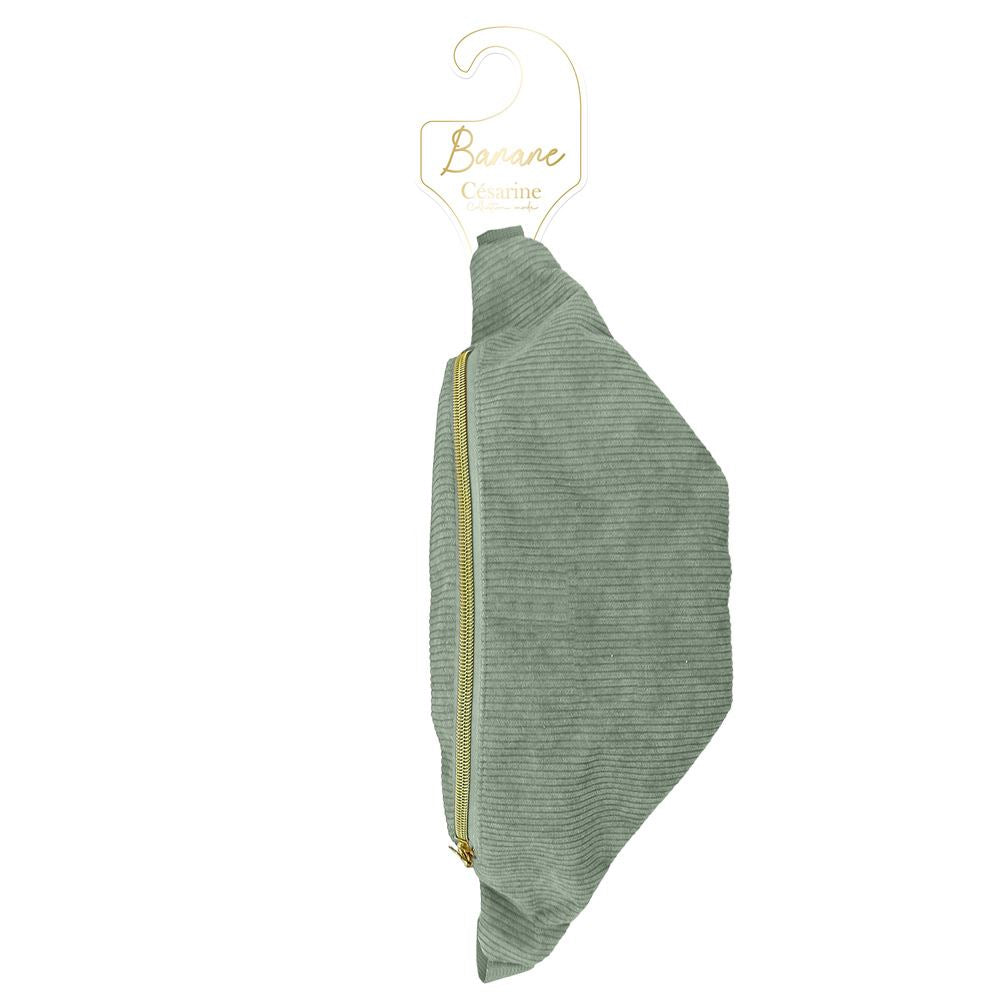 Sac banane velour